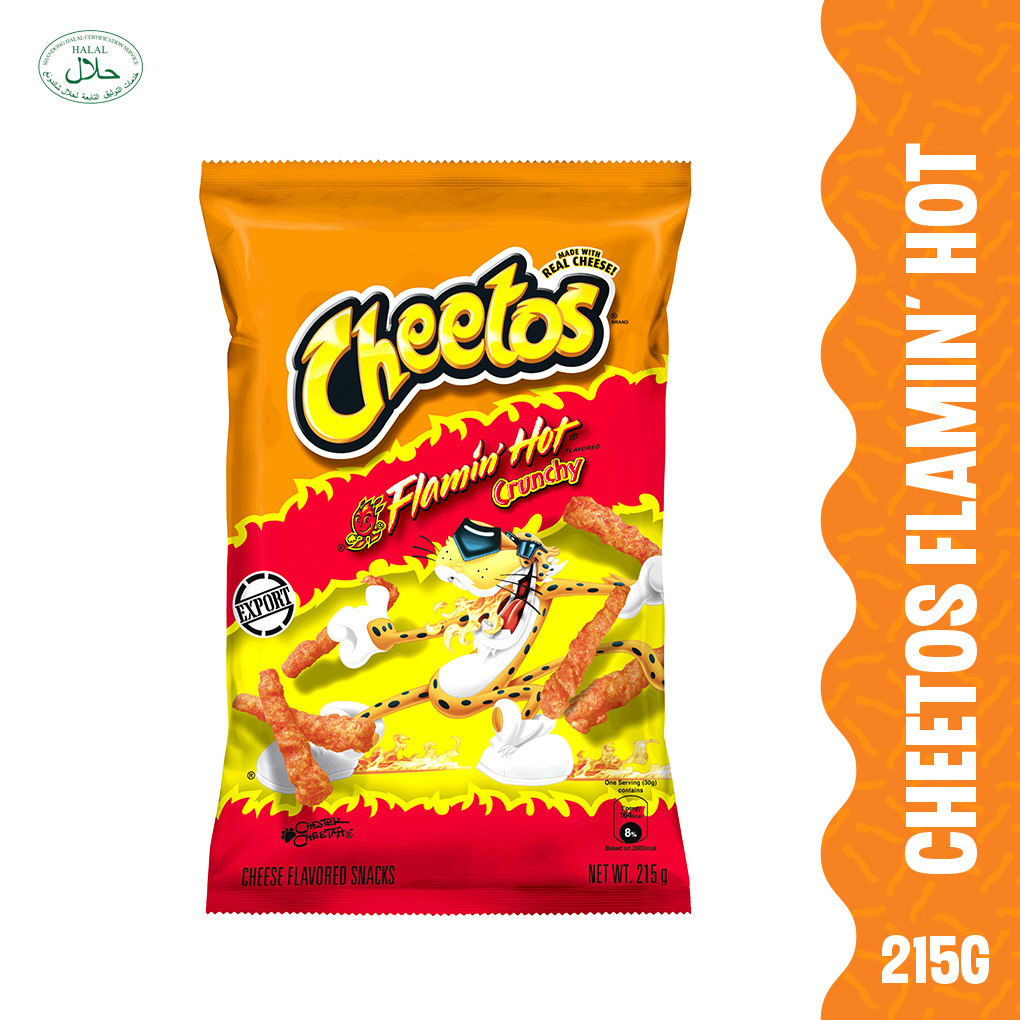 Cheetos Flamin Hot Crunchy G Cheetos Crunch Perisa Flamin Hot G