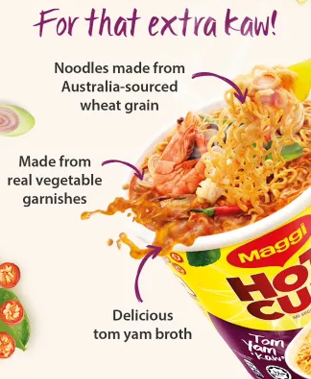 MAGGI Hot Cup Tom Yam 60g Shopee Malaysia