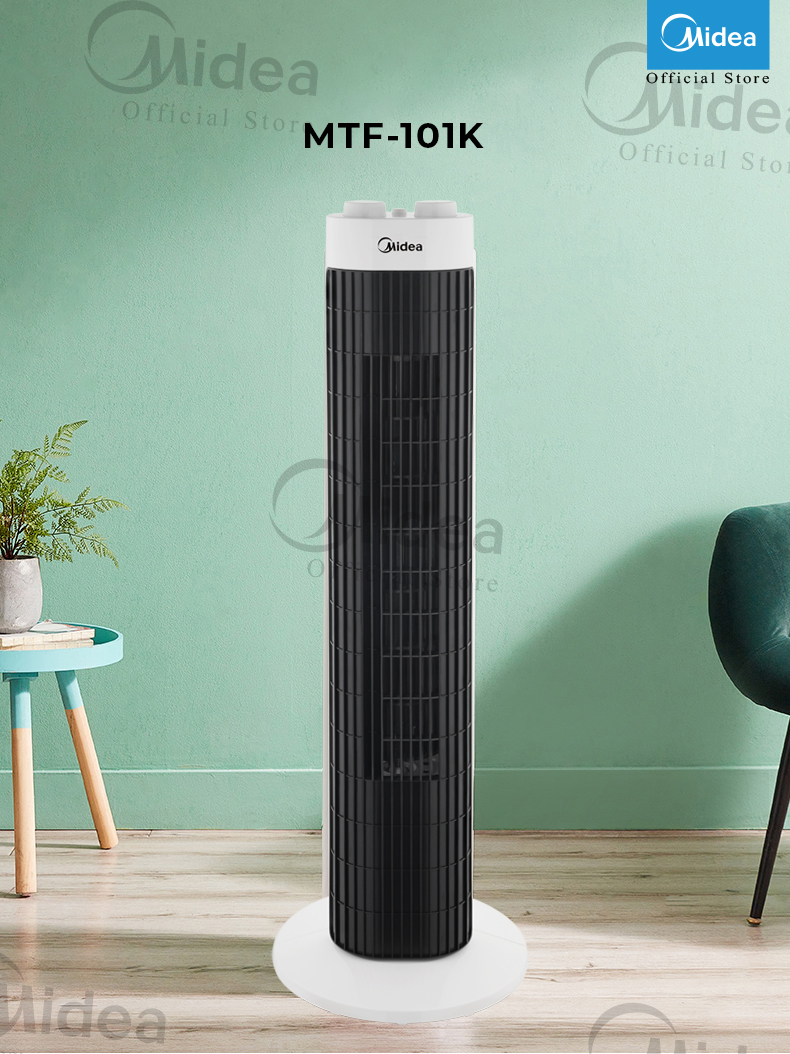 Midea Mtf K Speed Level Tower Fan Shopee Malaysia