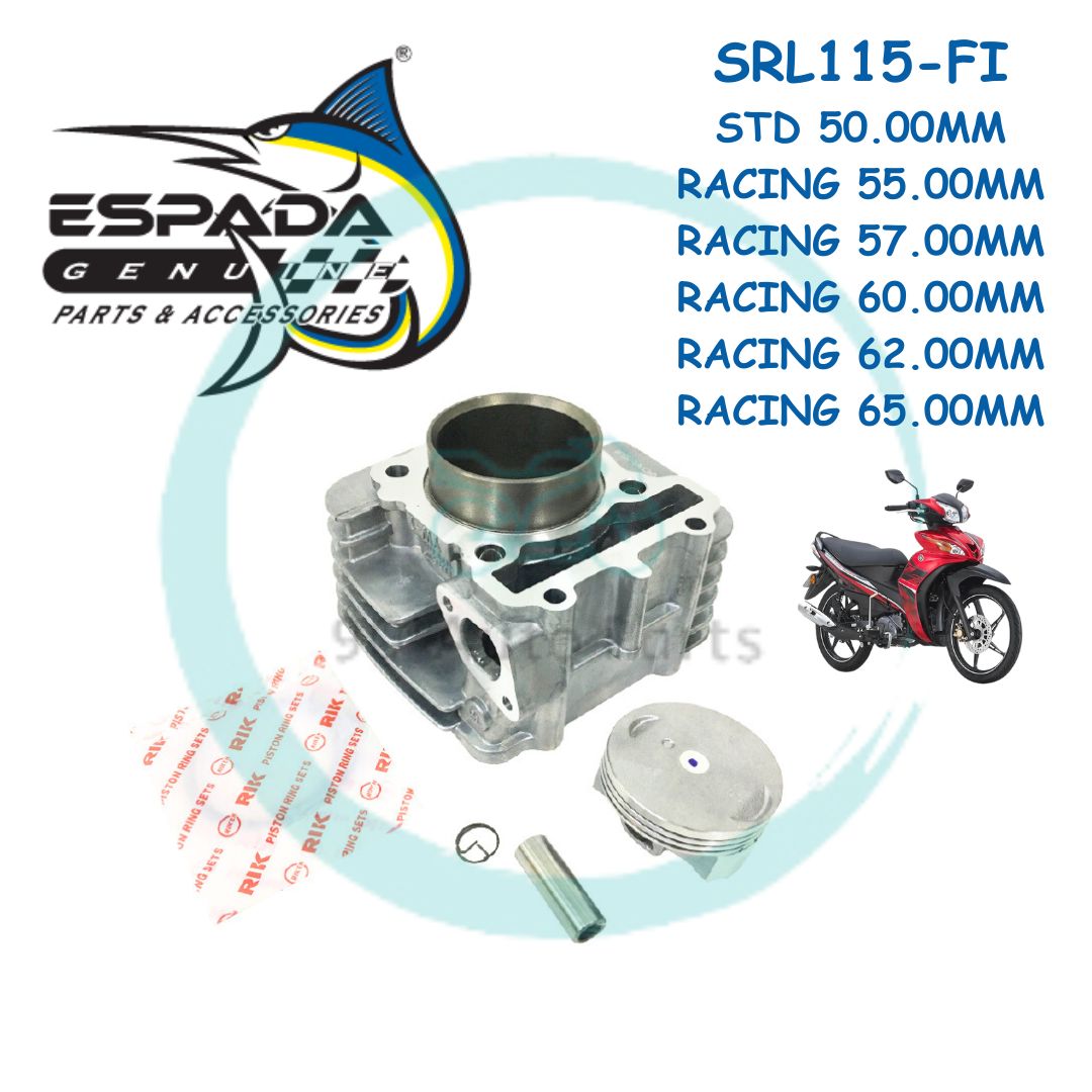 MOTOR YAMAHA SRL 115FI LAGENDA 115FI BLOCK RACING 55MM 57MM 60MM BLOCK