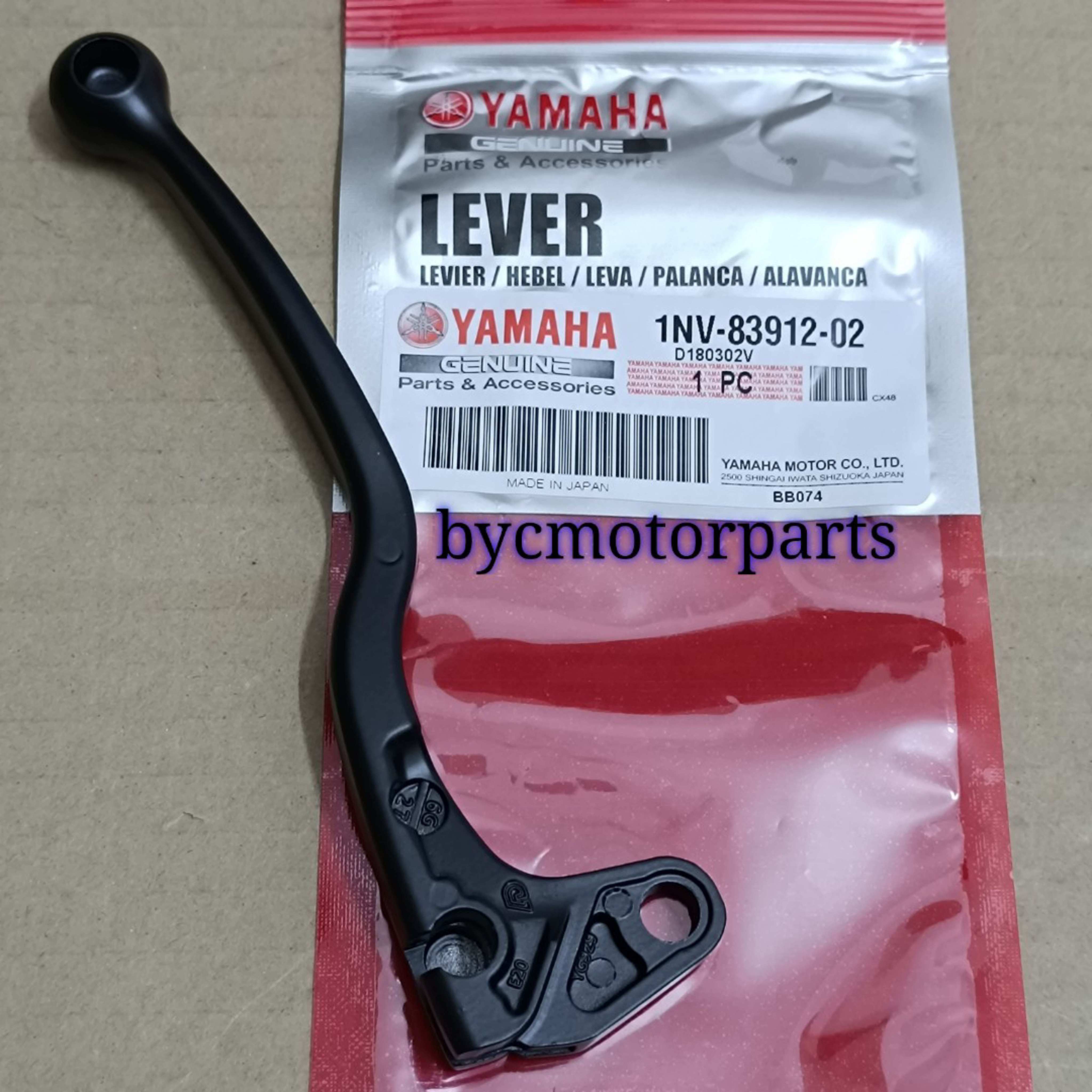 YAMAHA Y125ZR CLUTCH LEVER COP AD BRAKE LEVER COP NIFFIN 5TNMADE IN