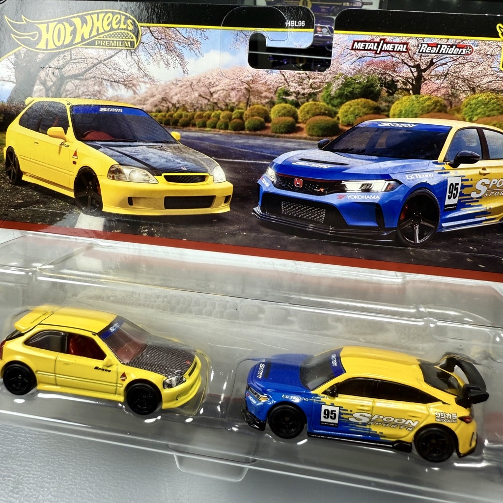 Hot Wheels Premium Honda Civic Type R EK Honda Civic Type R Spoon