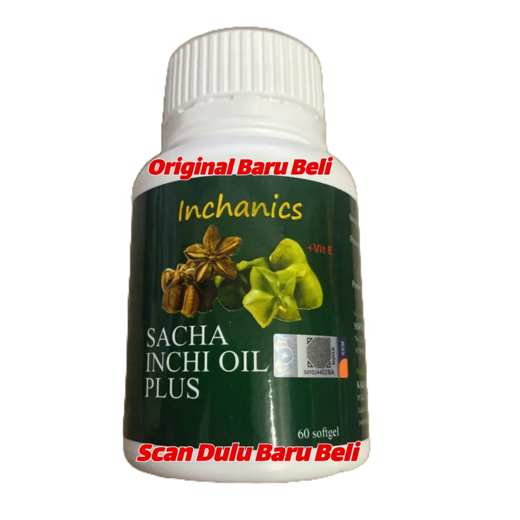 Sacha Inchi Oil 60 Softgel 1 Botol Buy 2 Botol Free Kopi Sacha