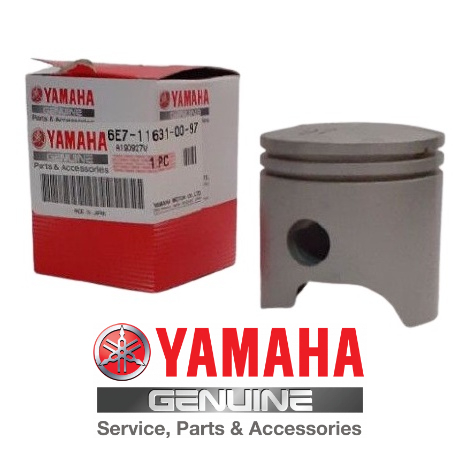 ORIGINAL YAMAHA 15HP PISTON RING P N 6E7 11631 00 97 3 SIZES