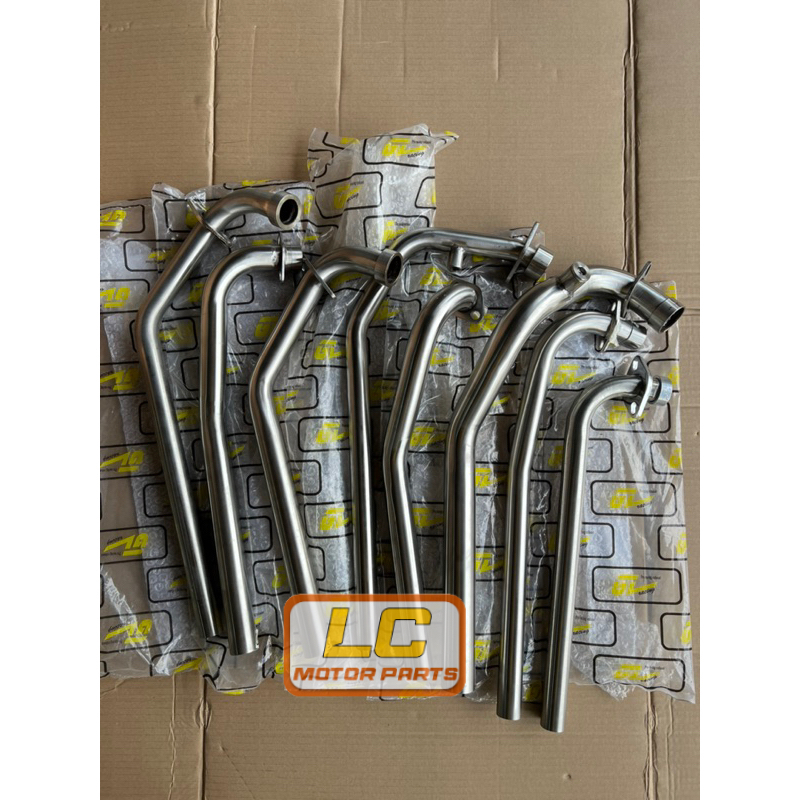 GL RACING EXHAUST MANIFUL STEEL EX5 WAVE 125 KRISS Y15 LC135 4S 5S