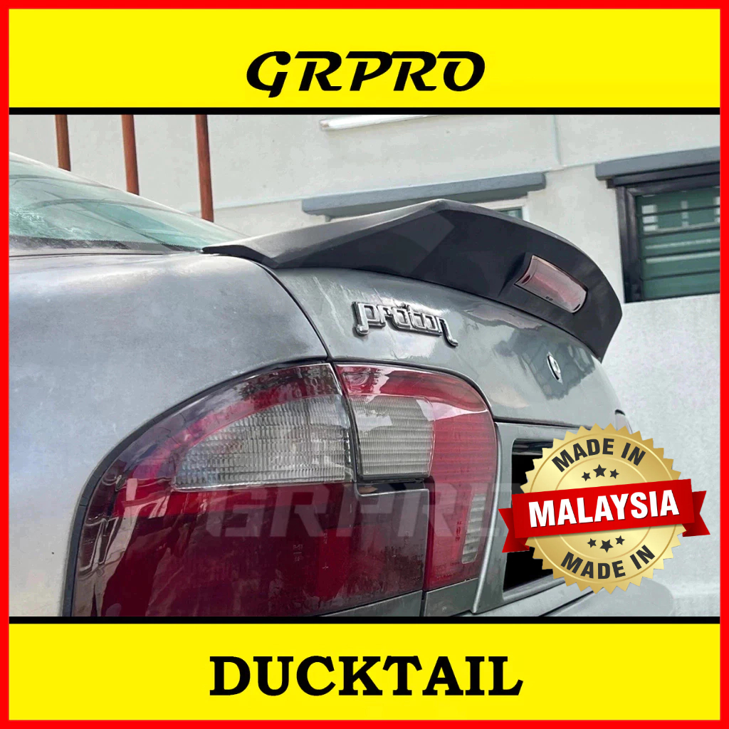 Mantapmdm Proton Wira C Aeroback Led Ducktail Itik Spoiler Add On