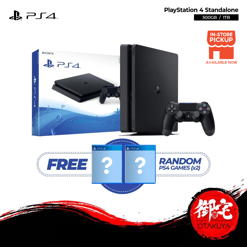 Salesony Ps Slim Console Full Set New Used Gb Tb Shopee