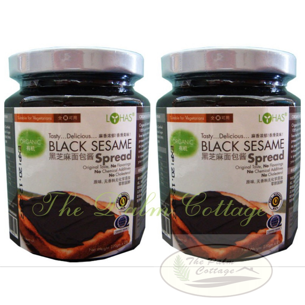 TWIN PACK Lohas Black Sesame Spread 270G X 2 Shopee Malaysia