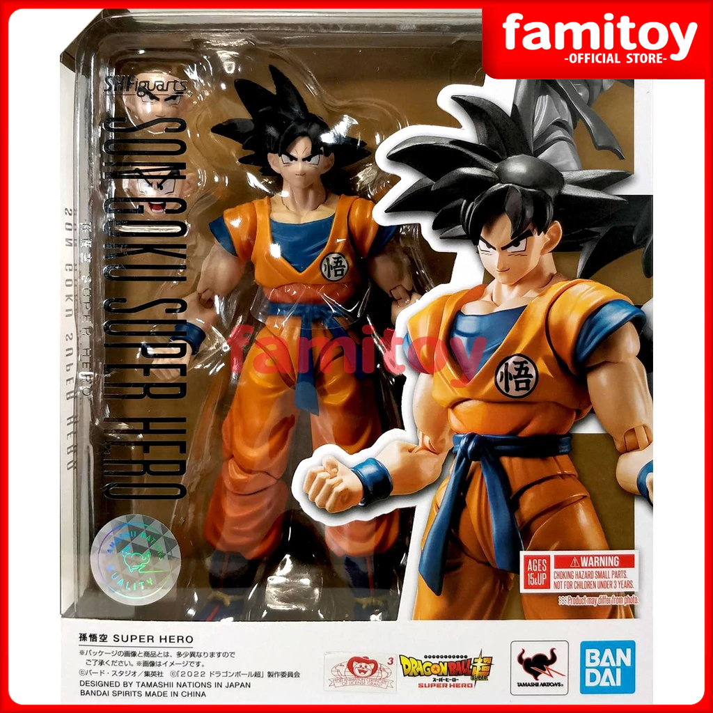 Bandai S H Figuarts Dragonball Super Son Goku Super Hero Shopee Malaysia