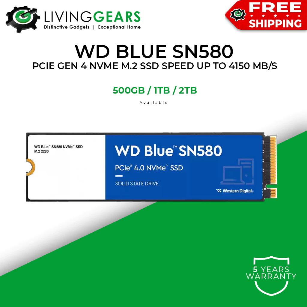 Wd Western Digital Blue Series Sn Gb Tb Tb Pci E M