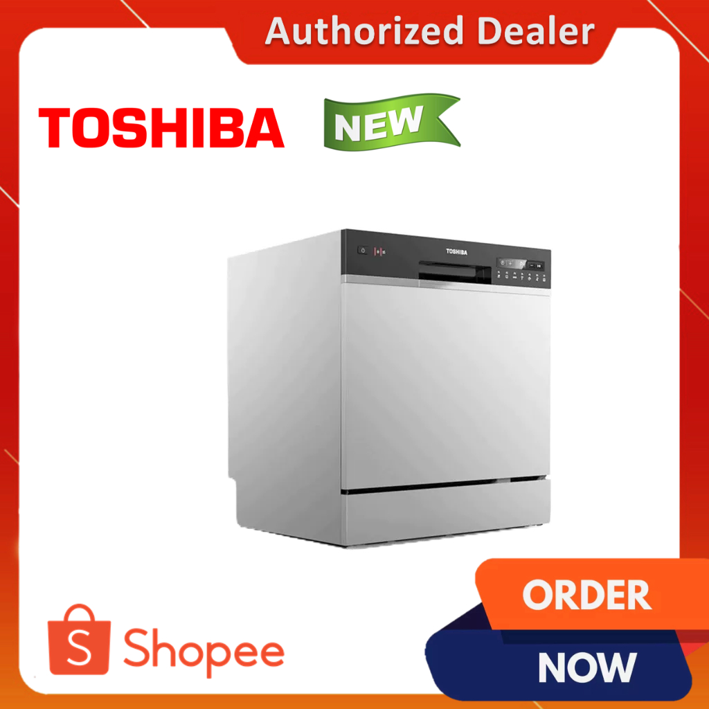 Toshiba Dishwasher Mini Table Top Dws Amy Dw T S My Shopee