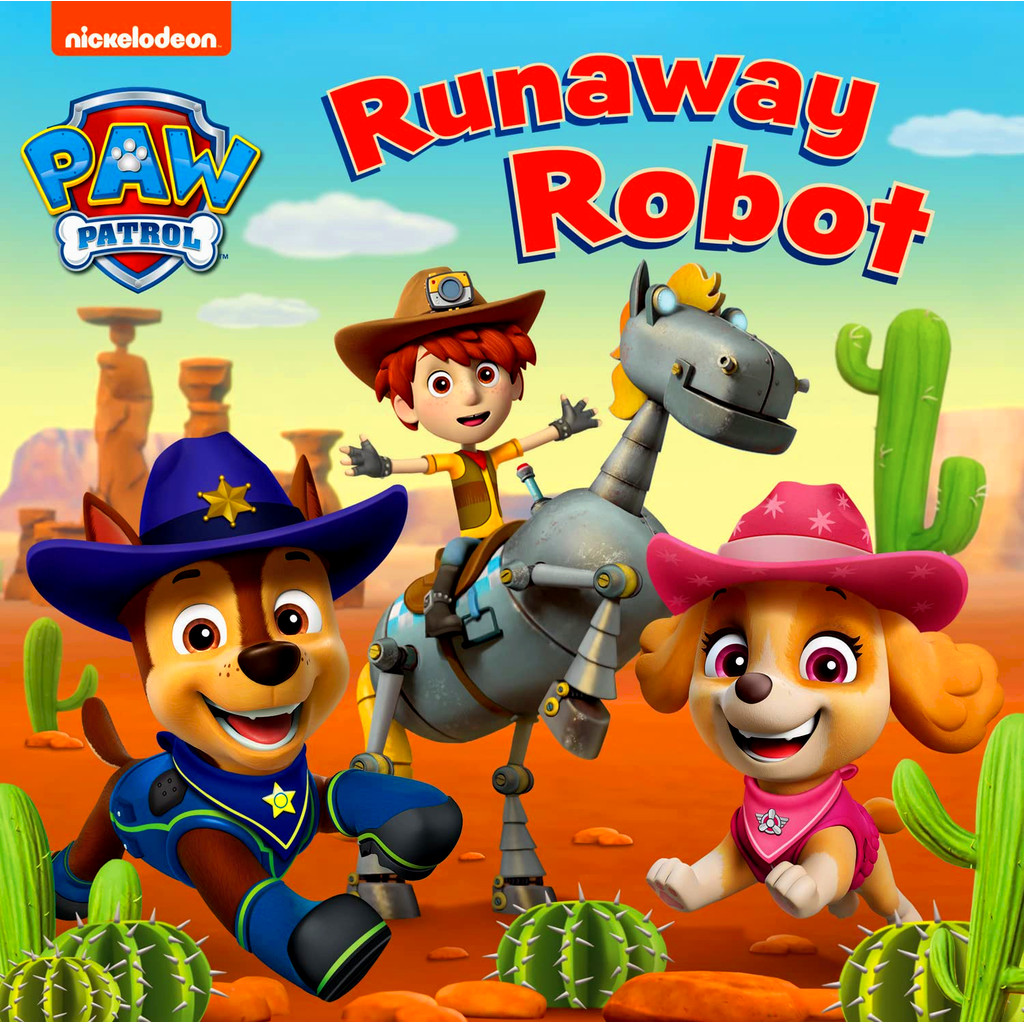 BBW PAW PATROL RUNAWAY ROBOT BOARD BOOK ISBN