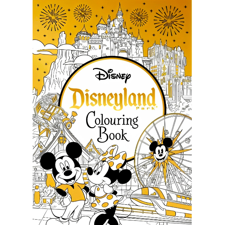 Bbw Disneyland Park Colouring Book Isbn Shopee