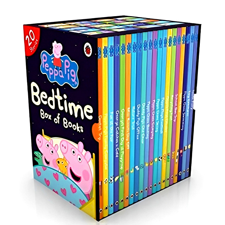 BBW PEPPA PIG BEDTIME BOX OF BOOKS 20 BOOKS ISBN 9780241477229