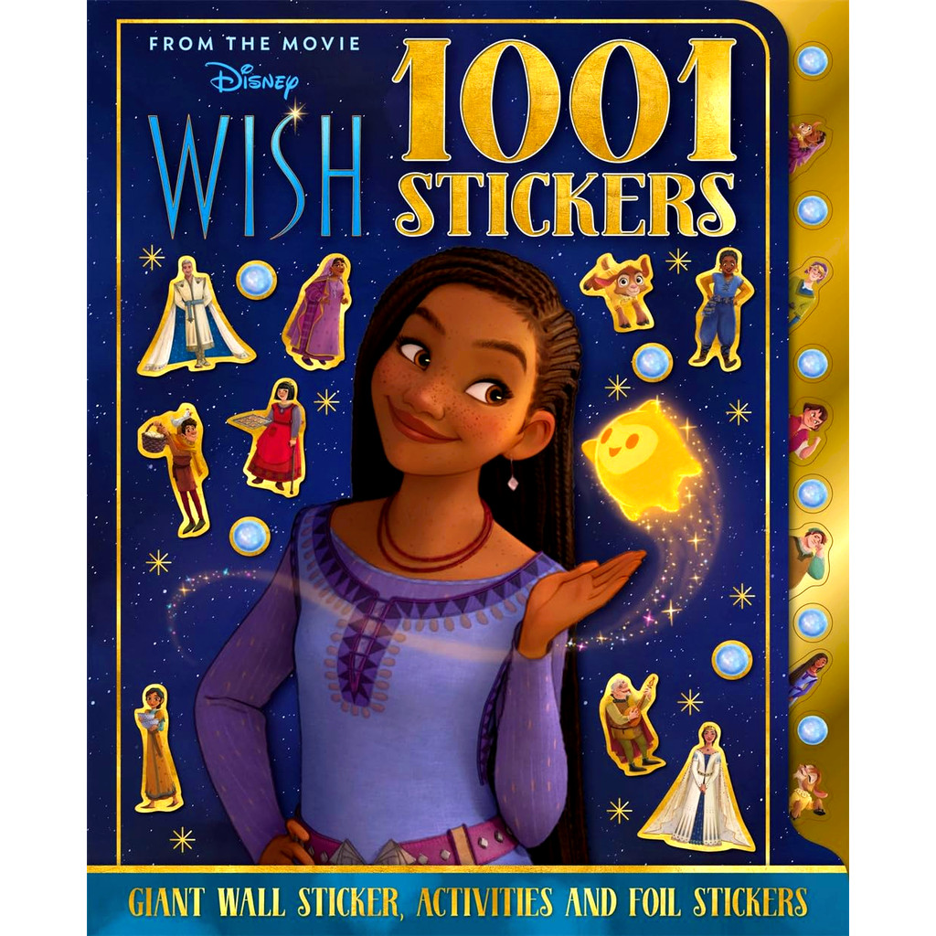 BBW DISNEY WISH 1001 STICKERS ISBN 9781837951277 Shopee Malaysia
