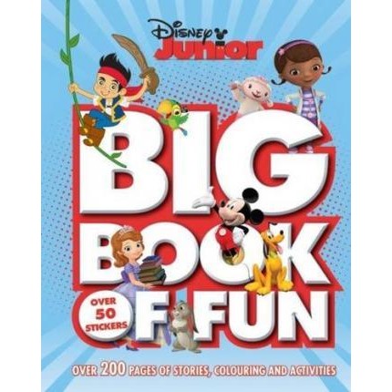 Bbw Disney Junior Big Book Of Fun Parragon Books Isbn