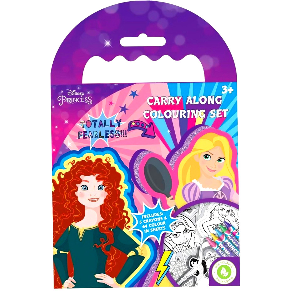 Bbw Disney Princess Carry Along Colouring Set Isbn