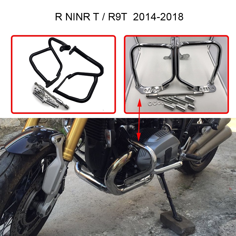 R T Motorcycle Crash Bar Frame Engine Guard Protector