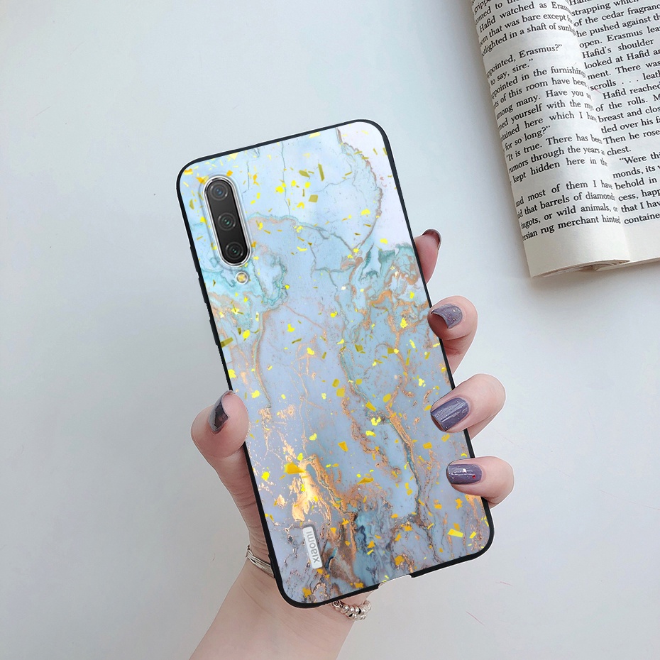 Xiaomi Mi 9 Lite Cc9 Mi A3 Cc9e Black Astronaut Marble Pattern Soft