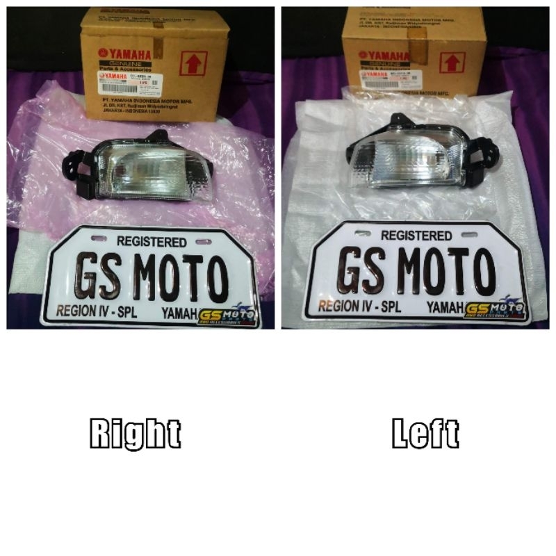 Yamaha Mio Gravis Aerox V Front Flasher Light Assembly Shopee Malaysia