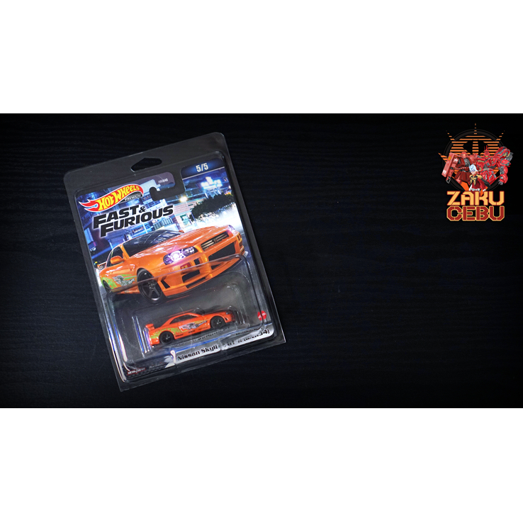 Hot Wheels Premium Fast Furious Series Assorted Car Models Shopee