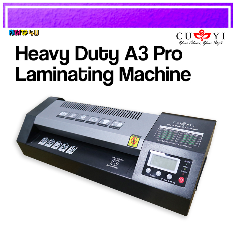 Heavy Duty Laminator Hot Cold Laminating Machine Shopee Malaysia