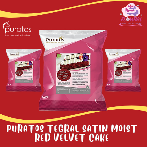 PURATOS TEGRAL SATIN MOIST RED VELVET CAKE 1KG Shopee Malaysia