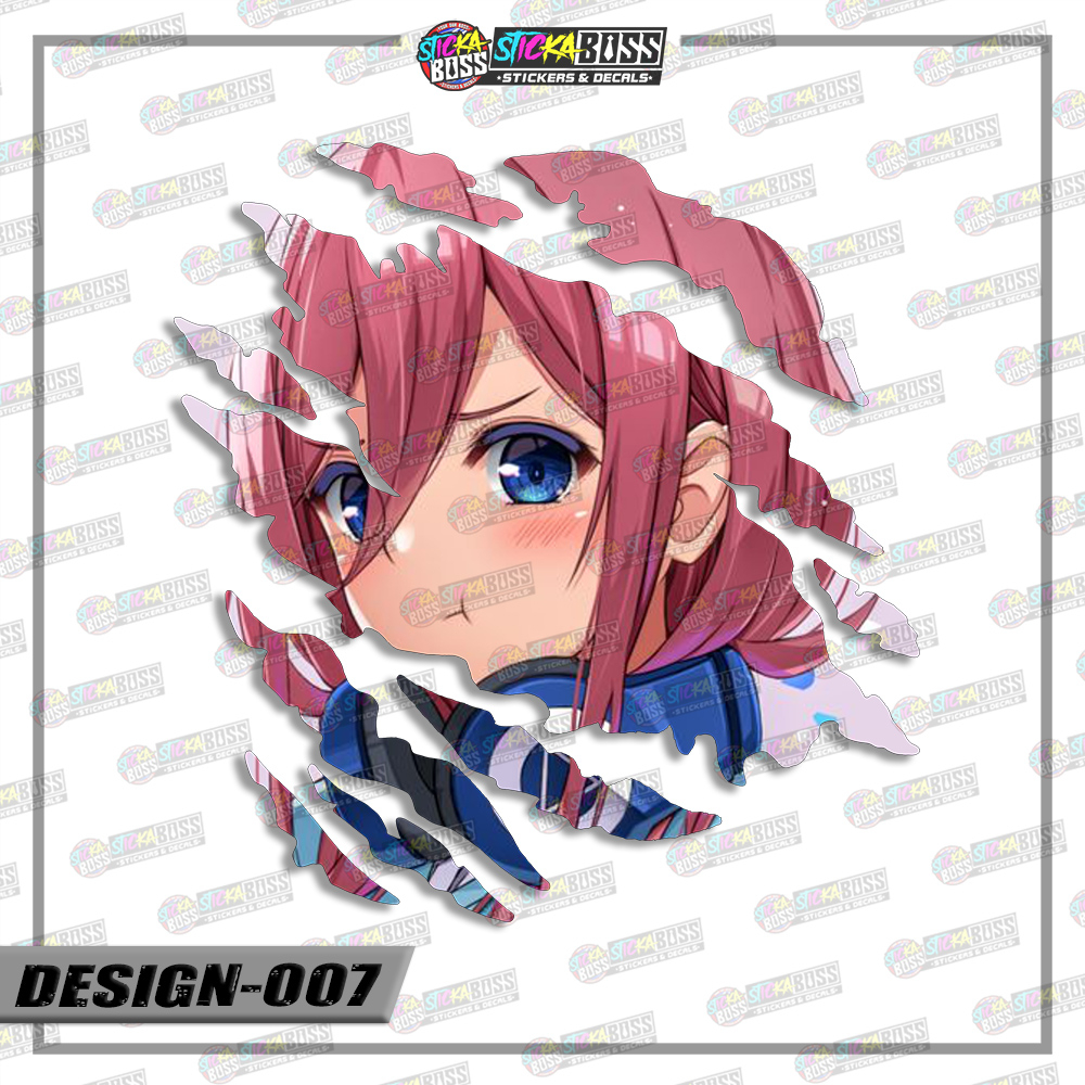 The Quintessential Quintuplets Anime Scratch Stickervinyl Printed