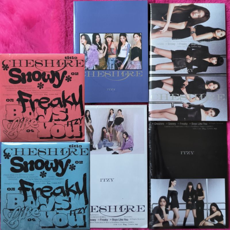 ITZY CHECKMATE CHESHIRE UNSEALED OFFICIAL ALBUM RYUJIN YEJI LIA