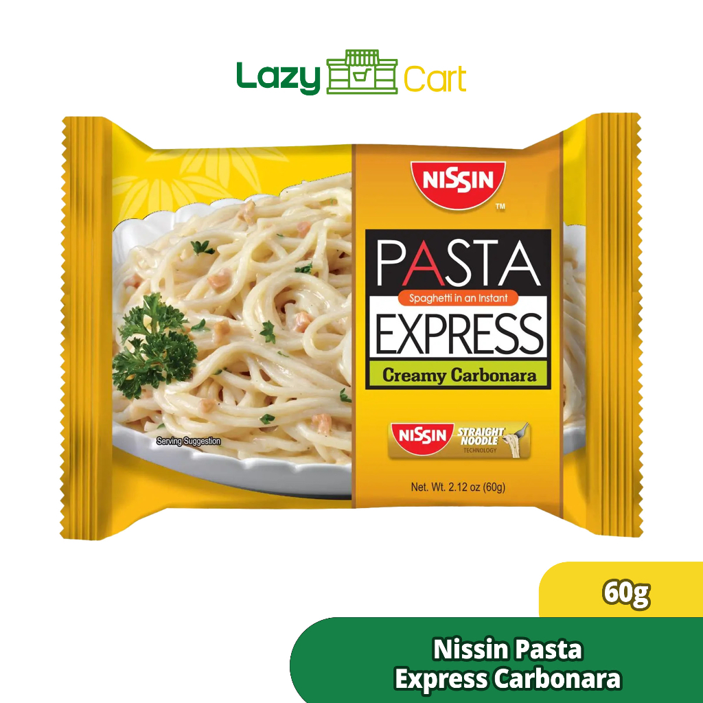 Lazycart Quick And Creamy Nissin Pasta Express Carbonara 60g Savor