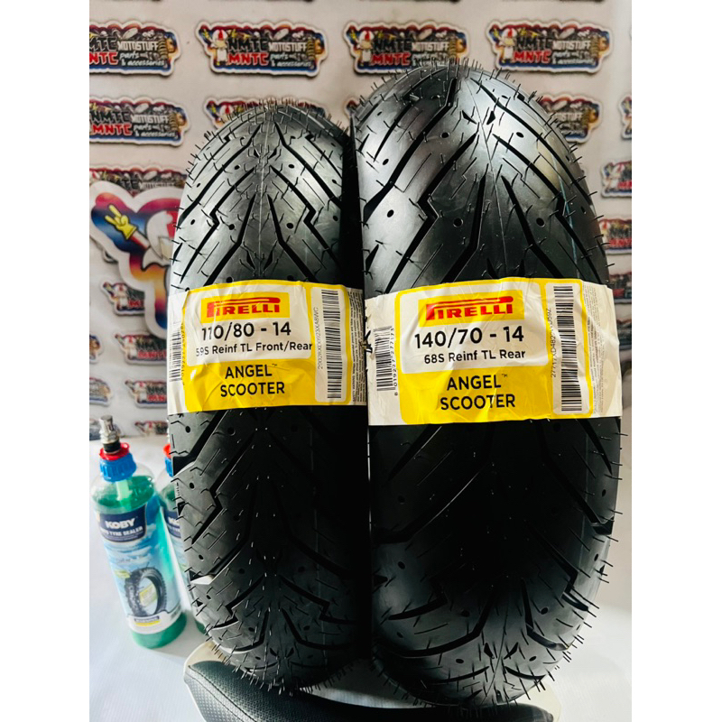 Pirelli Angel Scooter Tubeless Bundle With Free