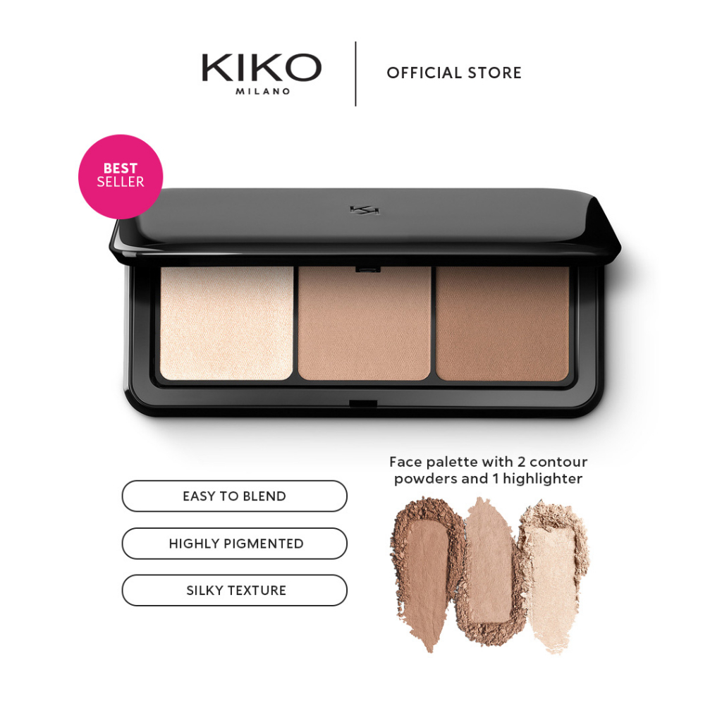 Kiko Milano Contour Obsession Palette Shopee Malaysia