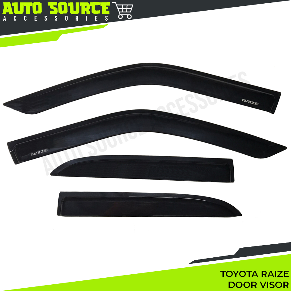 Toyota Raize Door Visor Rain Gutter Shopee