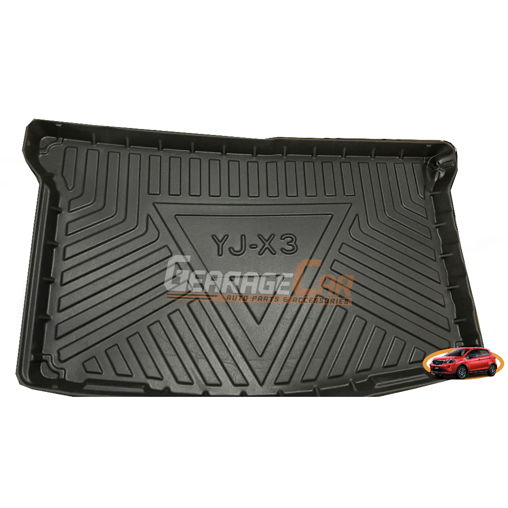 Geely Gx Pro Tpe Matting Trunk Tray Shopee Malaysia