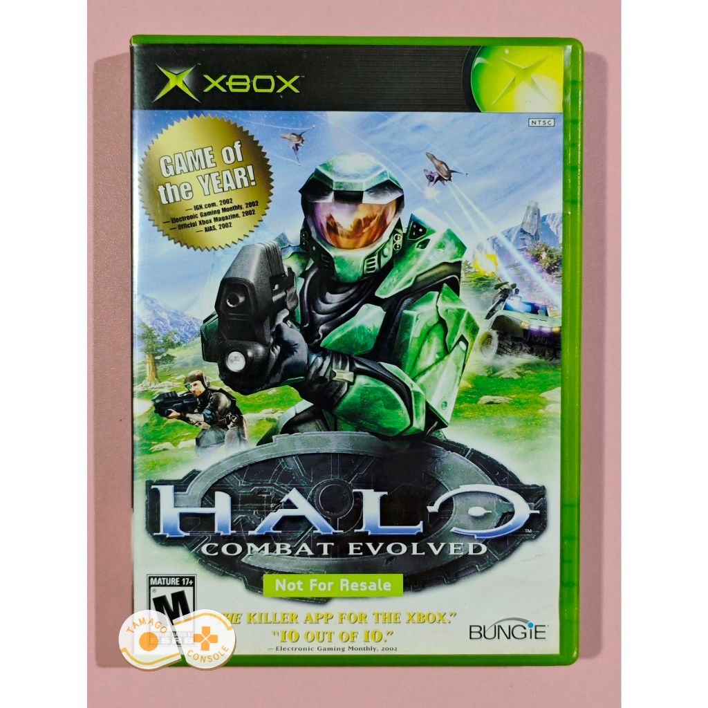 Halo Combat Evolved Ntsc English Language Shopee Malaysia