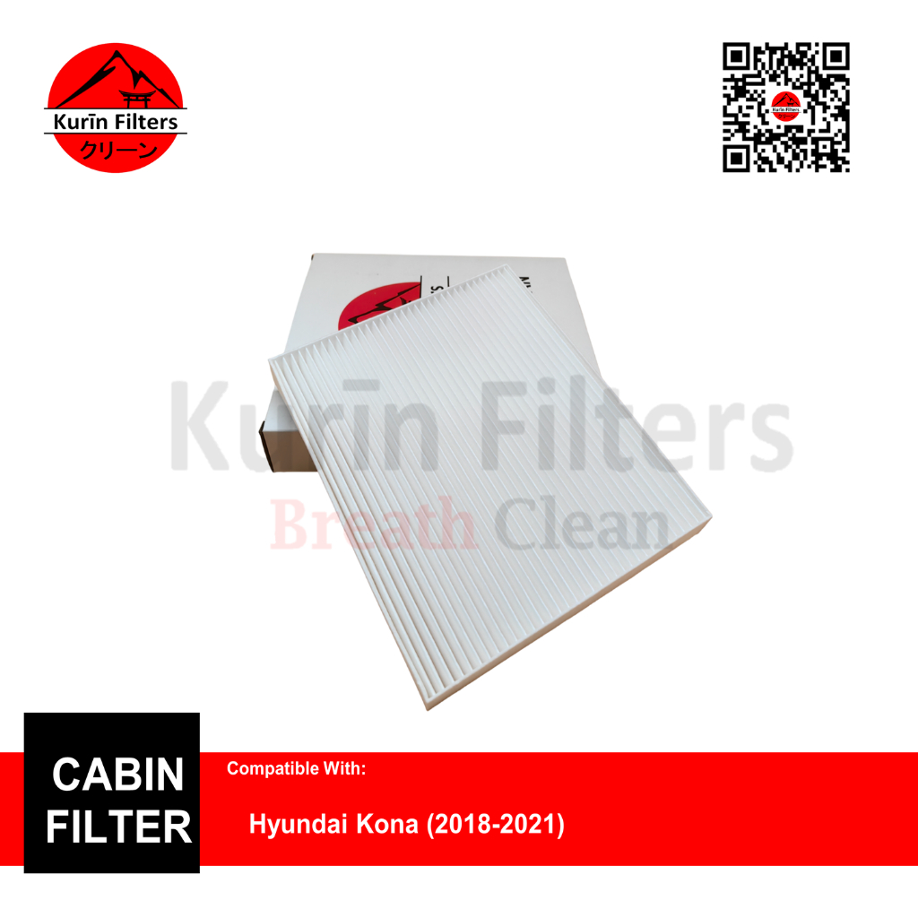 KURIN AC Cabin Filter For Hyundai Kona 2018 2021 Shopee Malaysia