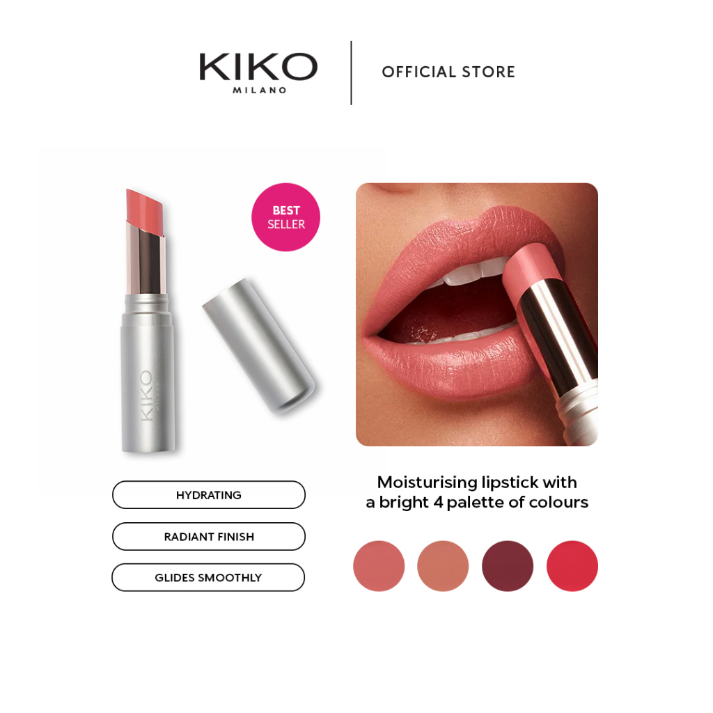 KIKO Milano Hydra Shiny Lip Stylo Lipstick Shopee Malaysia