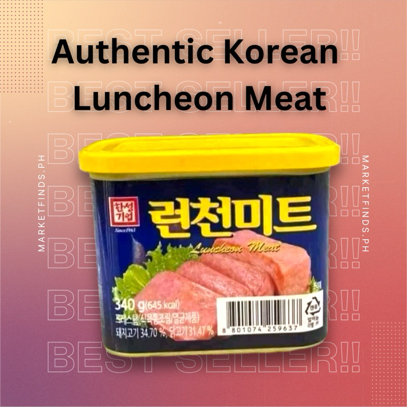 Hansung Korean Luncheon Meat Korean Spam 340g Shopee Malaysia