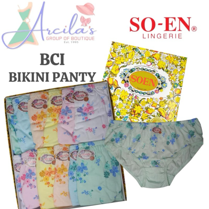 SOEN BCI BIKINI PANTY MIDWAIST Shopee Malaysia