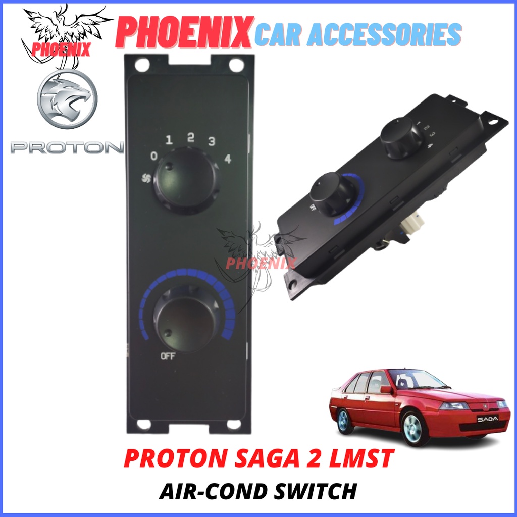 Proton Iswara Saga Lmst Lmse N Line Air Cond Switch Button Oem