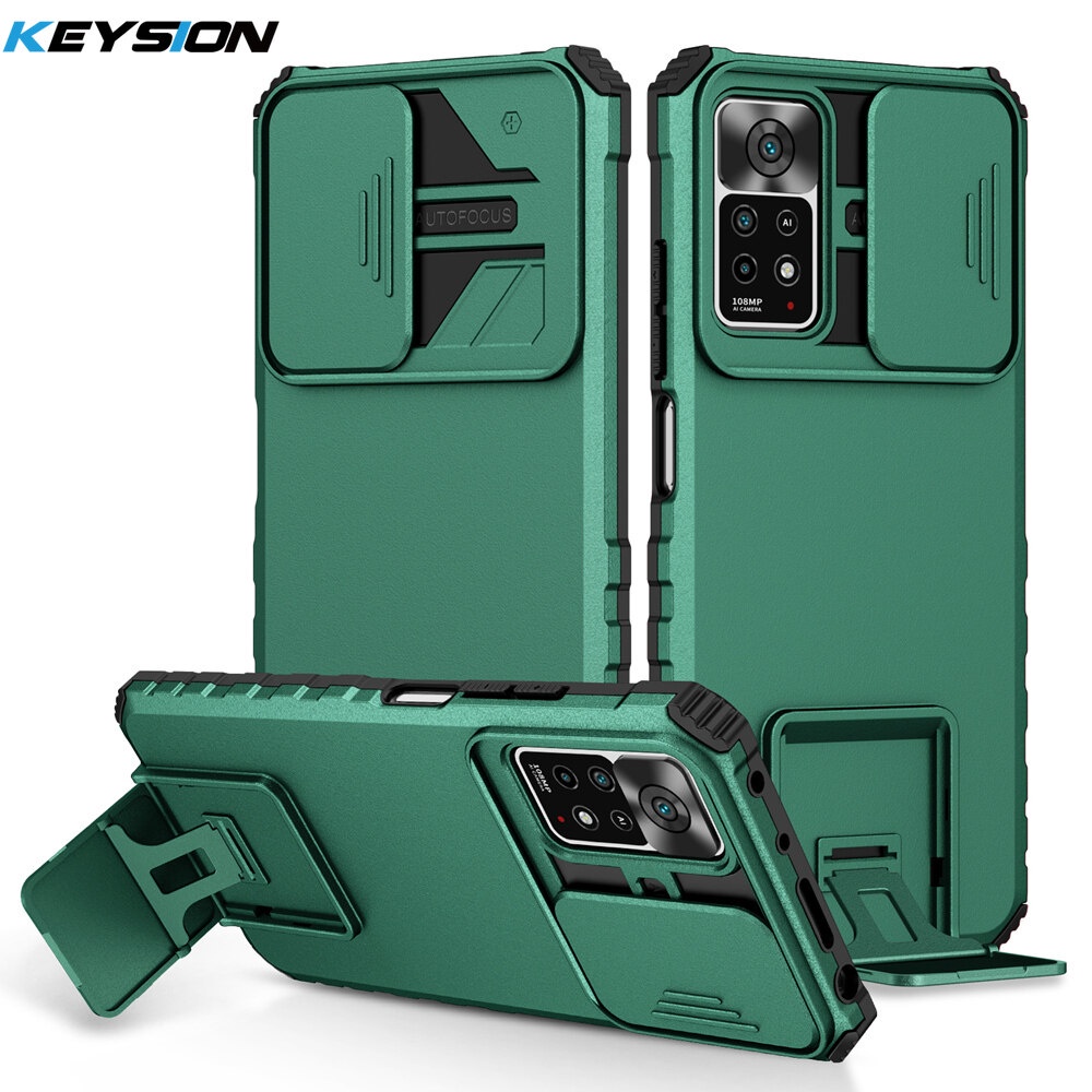 Keysion Shockproof Case For Redmi Note Pro G Push Pull Camera