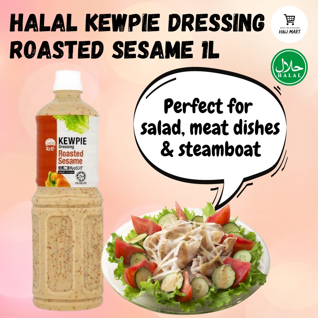 Halal Kewpie Dressing L Roasted Sesame Yuzu Roasted Sesame