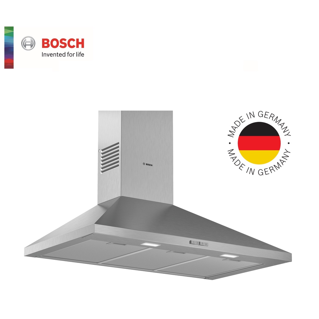 Bosch Series 2 90cm Wall Mounted Hood DWP96BC50B Limited Shopee