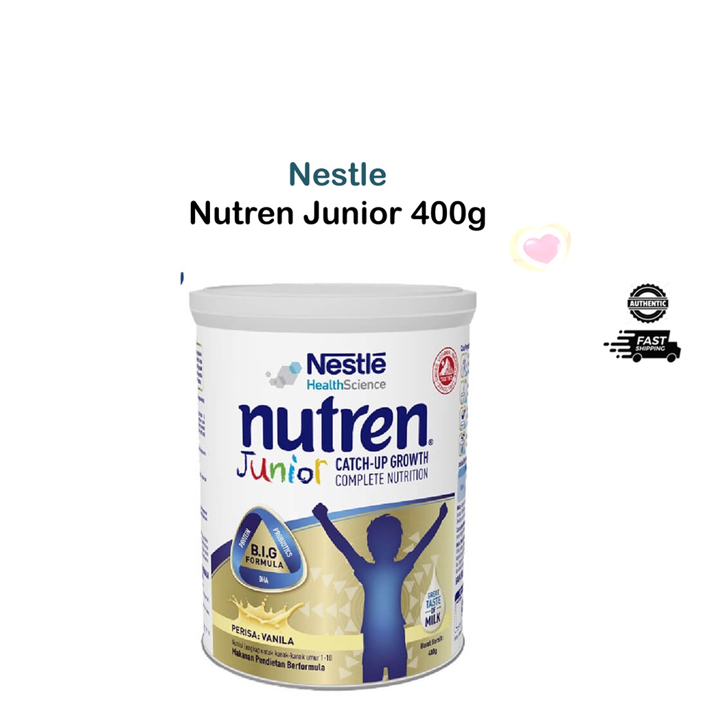 Nestle Nutren Junior Complete Nutrition Vanilla G Exp