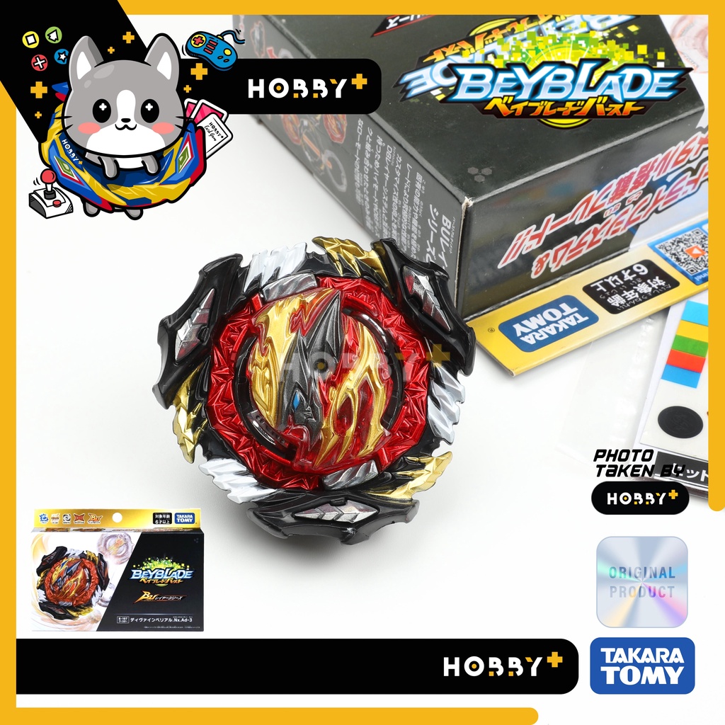 Ready Stock Takara Tomy Beyblade Burst BU B 197 Divine Belial Nexus