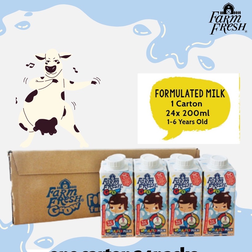 Farm Fresh Uht Milk Ml X Boxes Susu Segar Uht One Carton