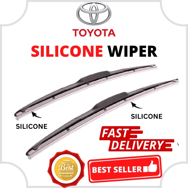 JAPAN SILICONE WIPER FOR TOYOTA VIOS ALTIS HILUX VIGO REVO ROCCO