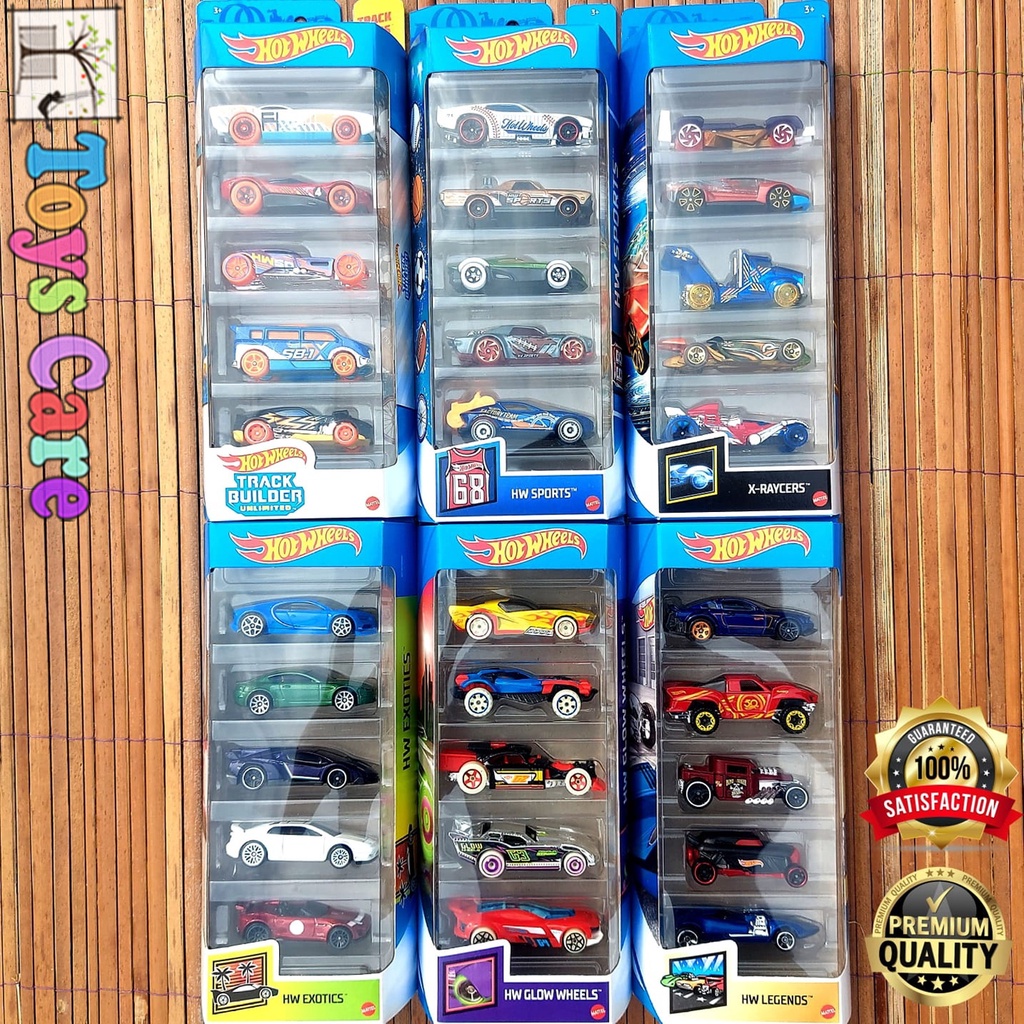 Hot Wheels Giftpack 5 Pcs Corvette X Raycers Original Mattel Shopee Malaysia