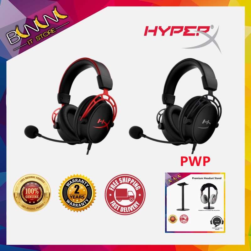 Hyperx Cloud Alpha Gaming Headset Blackout