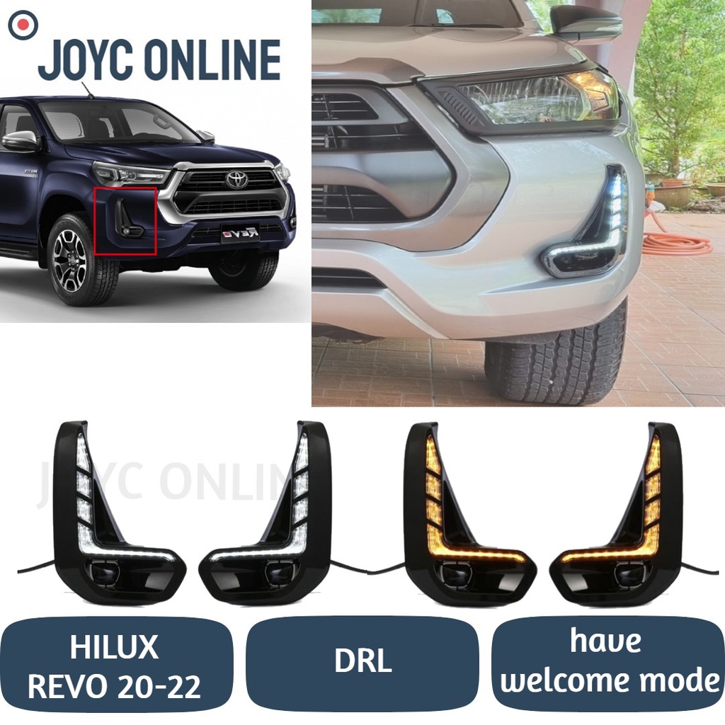 Led Daylight Cover For Toyota Hilux Revo Rocco Z Edition Drl